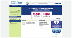 Desktop Screenshot of fnbbank.com